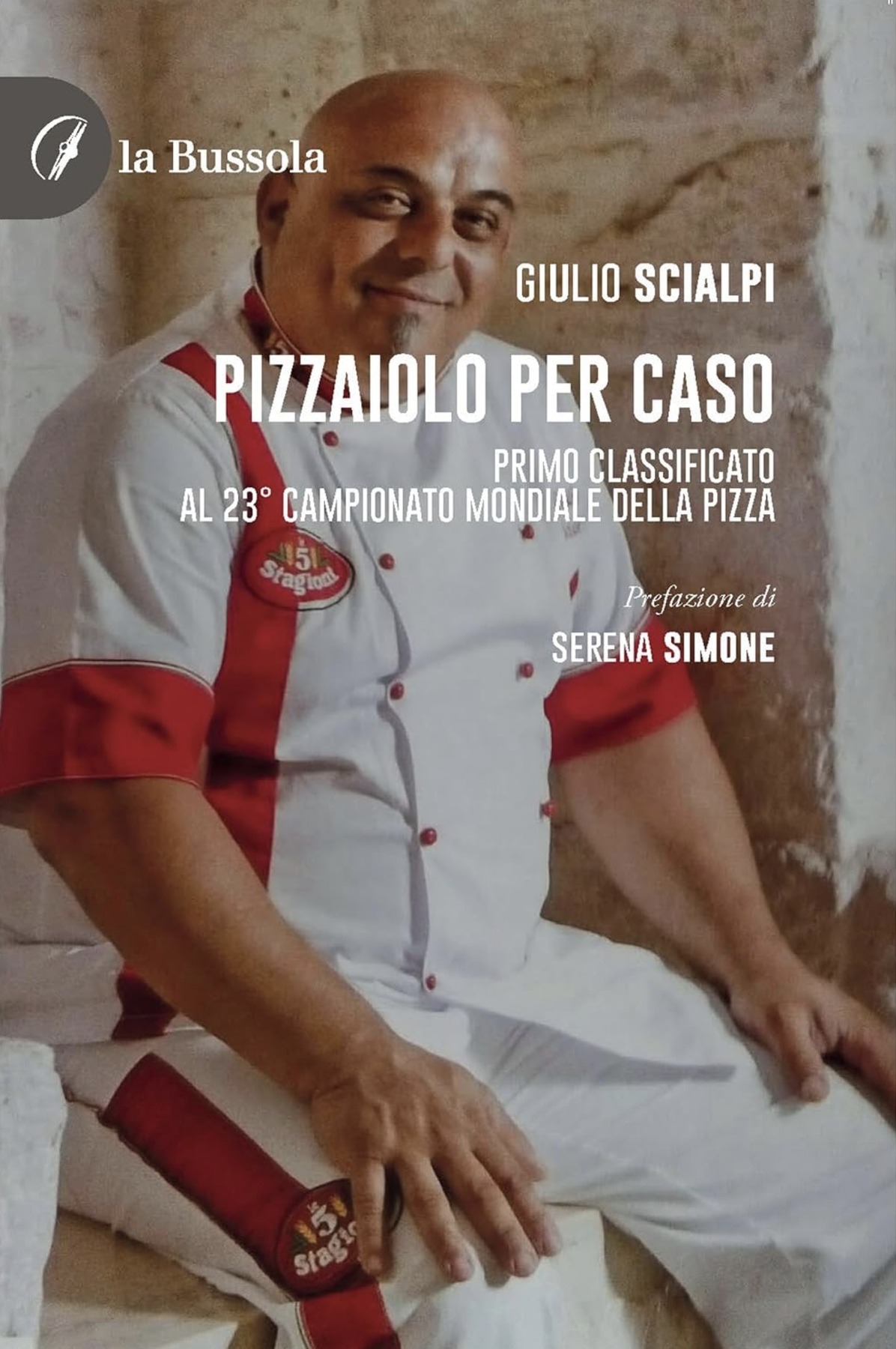 Copertina del libro Pizzaiolo per caso di Giulio Scialpi